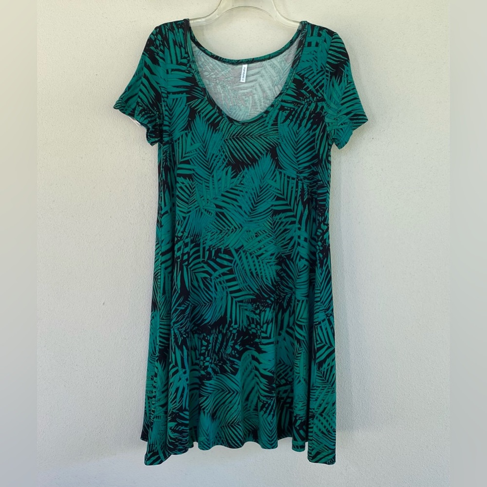 Popyoung - Tropical Leave Dress